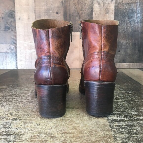 Freebird by Steven Salt Side Zip Ankle Boots Booties Womens 6 - Picture 8 of 12